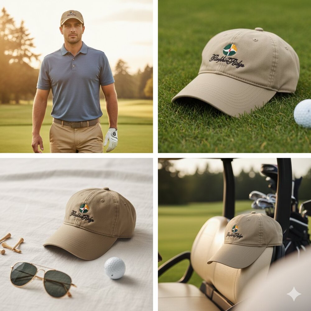 Pumpkin Ridge Golf Hat Beige Adjustable Cap by Nike